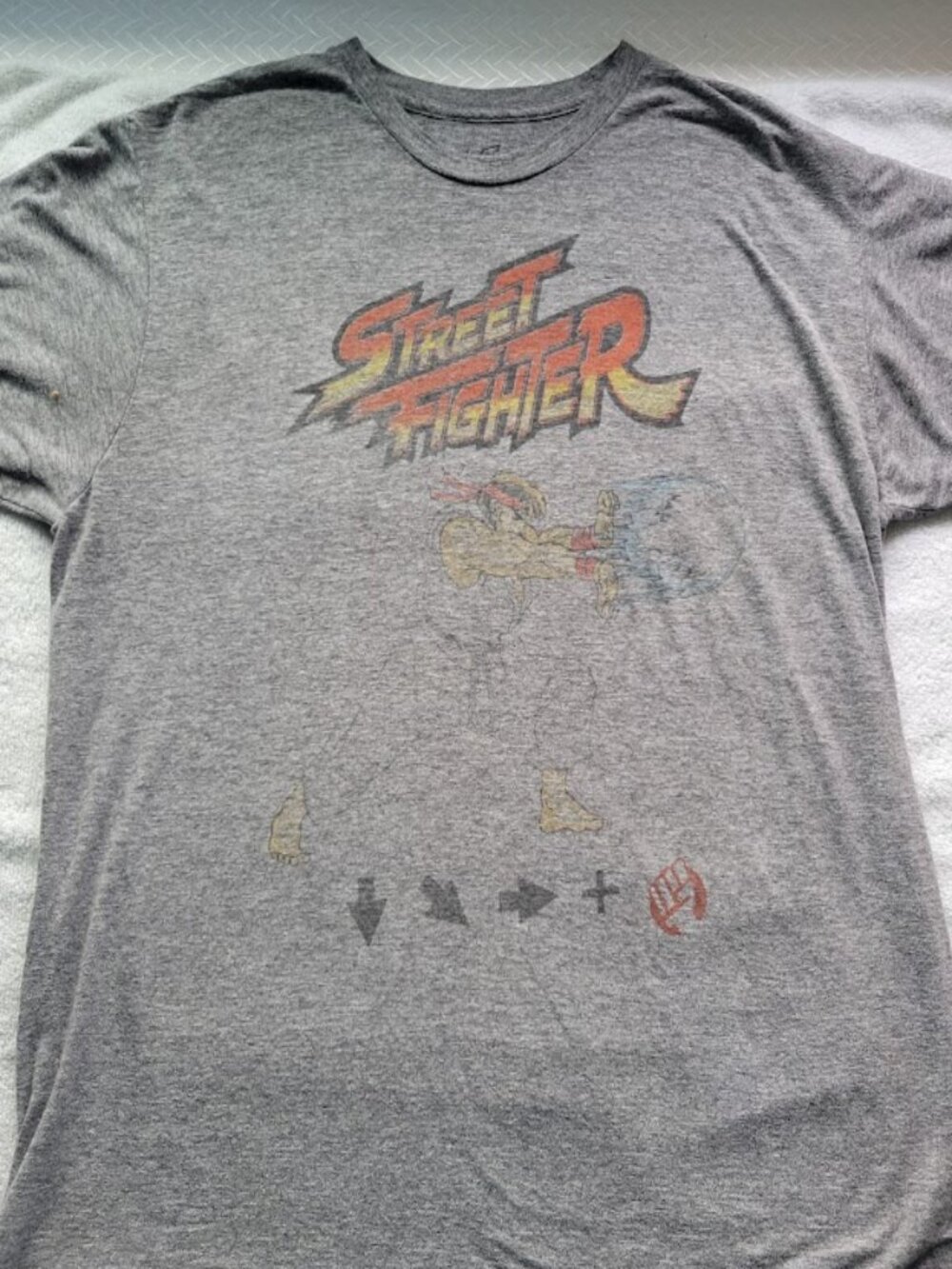 Street Fighter Men's Graphic T-Shirt Size XL